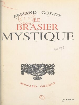 cover image of Le brasier mystique
